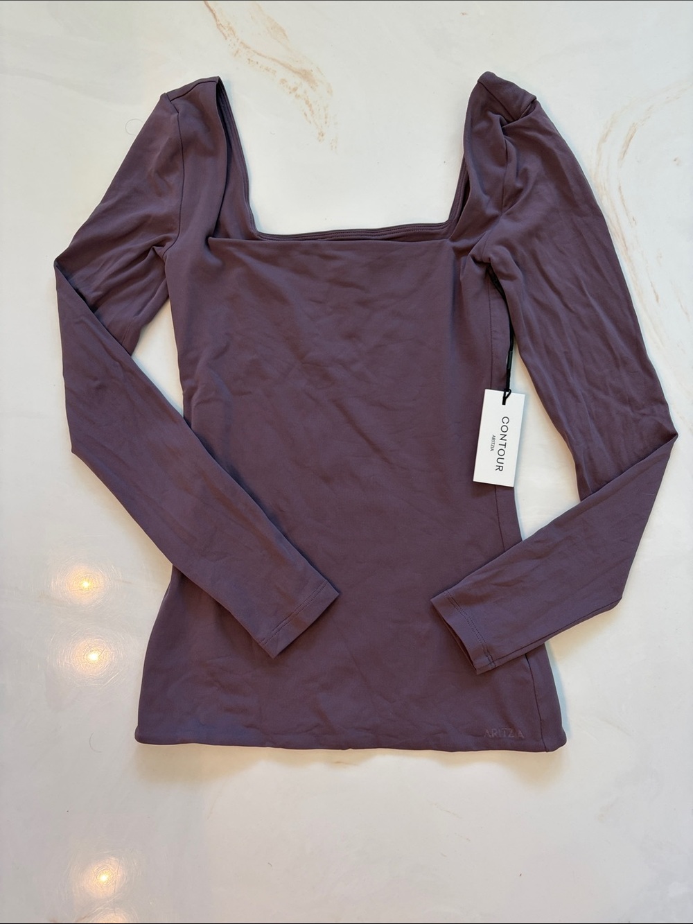 Aritzia Contour Square Neck Top